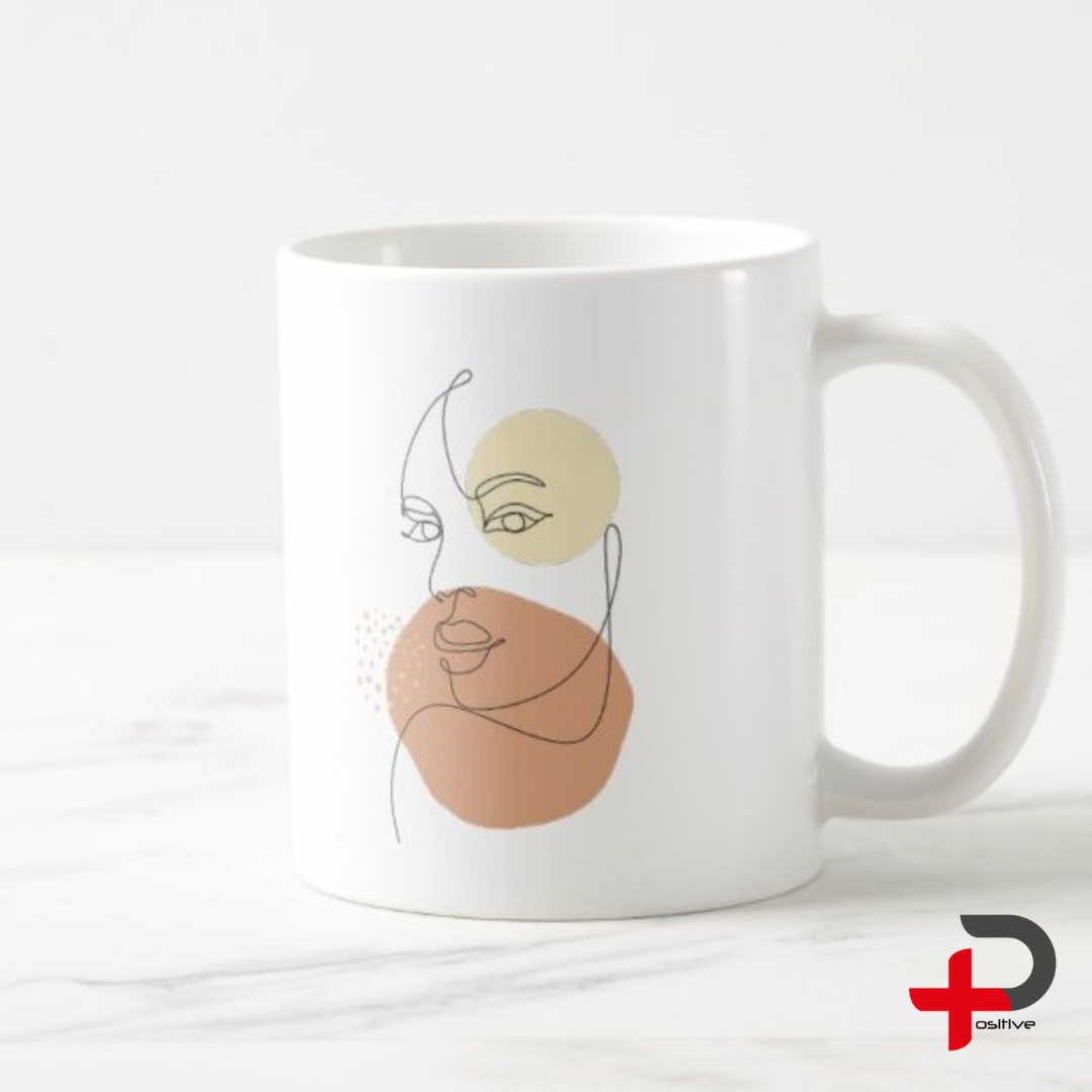 Mug Taza Pocillo Café con mensaje positivo, Regalo motivacional SOY UNA MUJER CON ABUNDANCIA INFINITA
