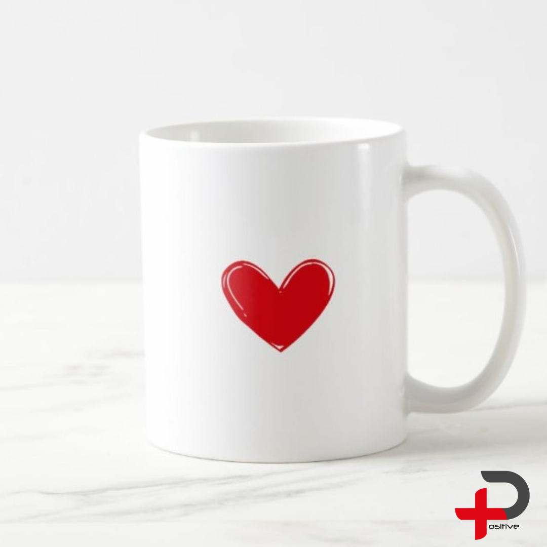 Mug Taza Pocillo Café con mensaje positivo, Regalo motivacional - Ego + Amor