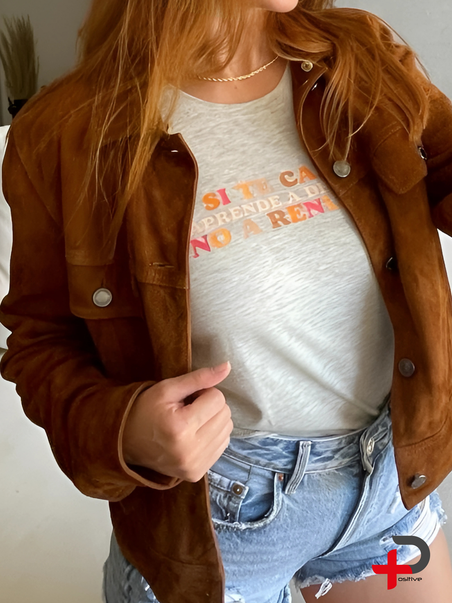 Camiseta básica estampada para mujer, mensaje, positivo, motivacional. (aprende a descansar)